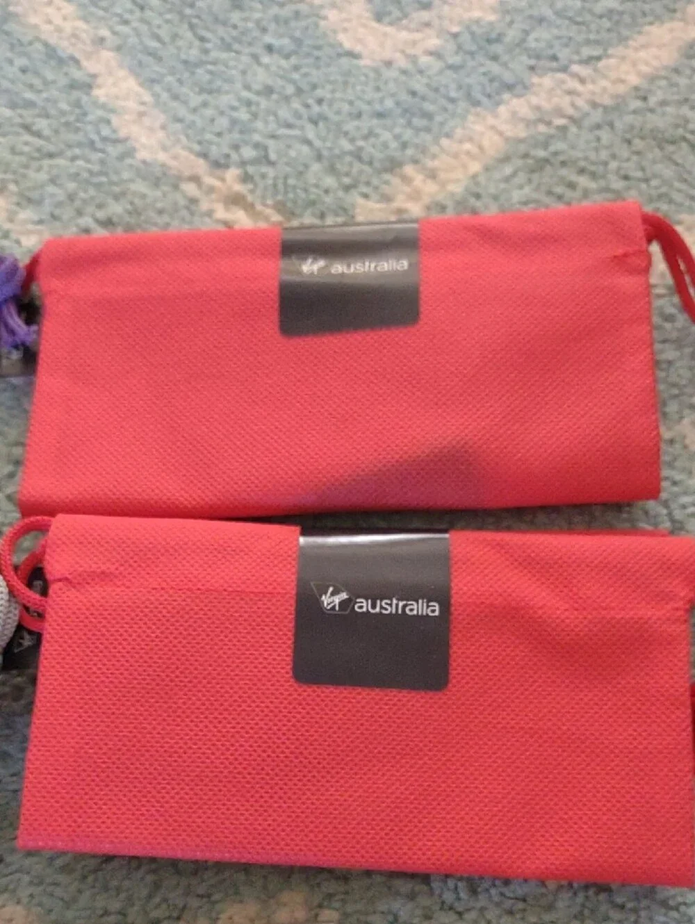 Virgin Australia Travel Amenity Bags - Quantity 5